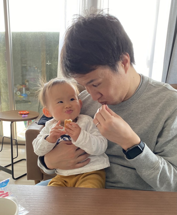 「おいしいね!」 ポロン