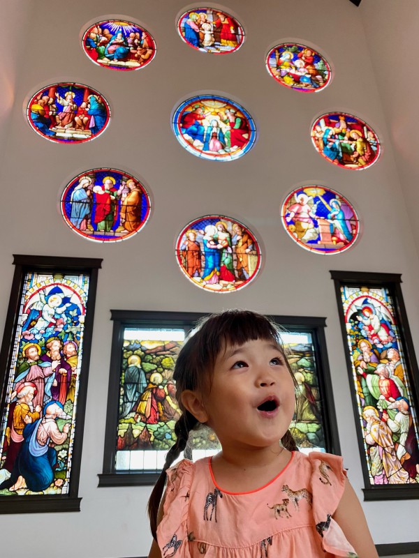 「わぁ!きれいだね!」 りんママ